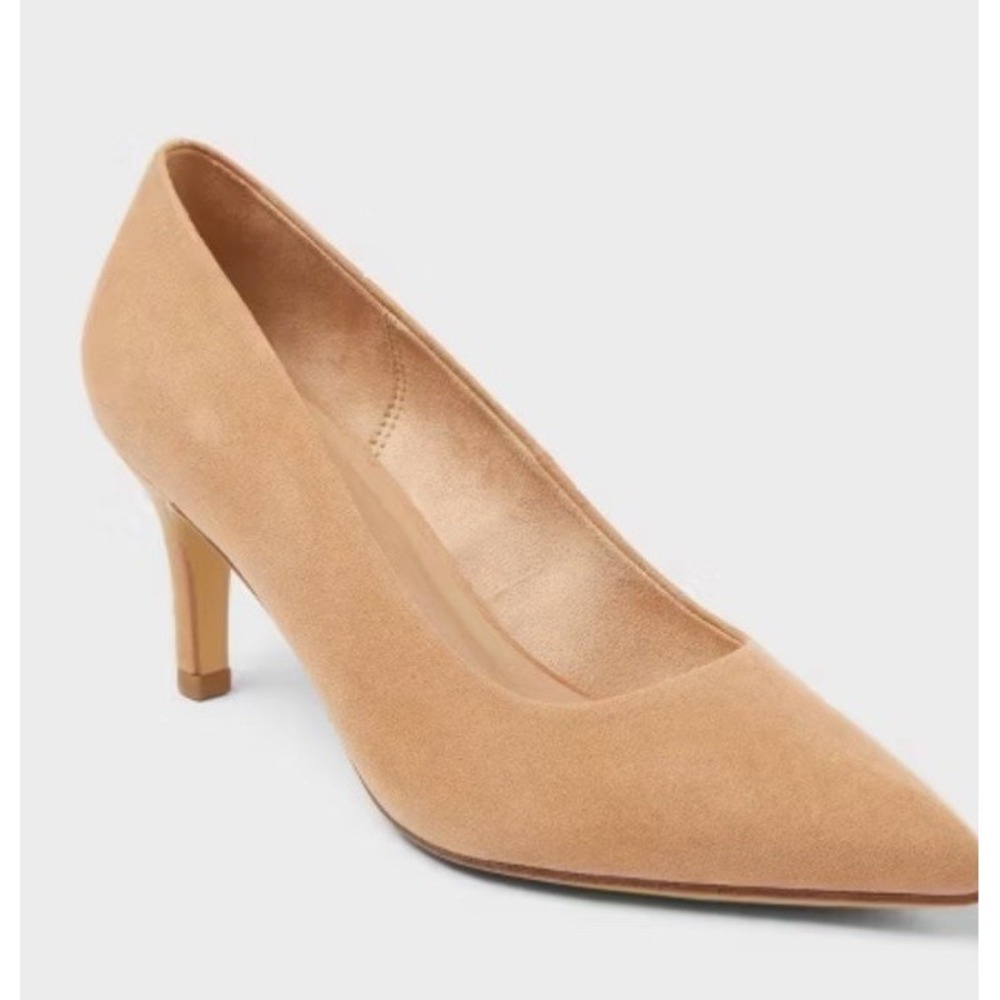 A New Day Women's Cindy Mid High Heels Pump with Memory Foam Insole Sz‎ 9